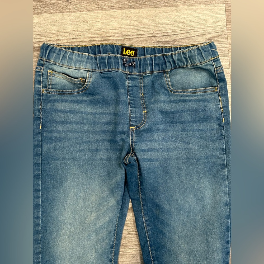 Lee Drawstring Mid Rise Jeggings - Picture 2 of 4